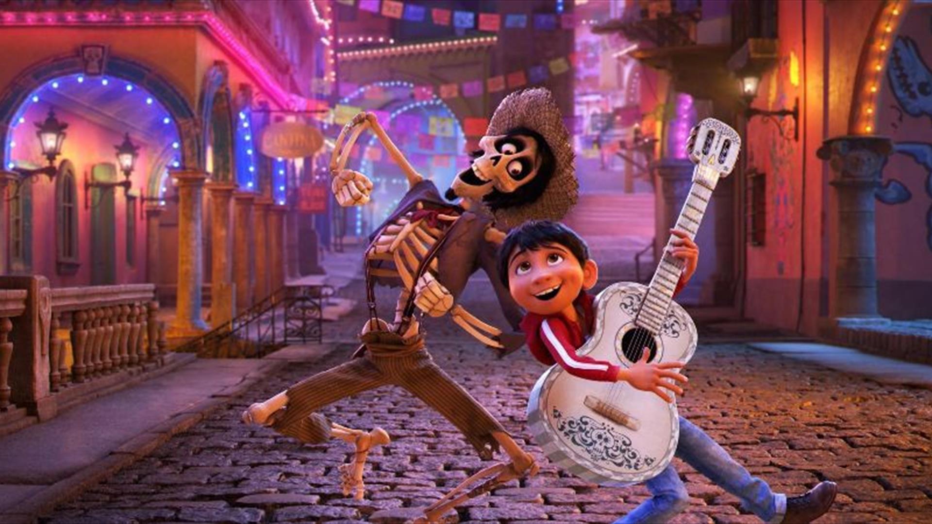Screen Image of Coco the Disney Film.