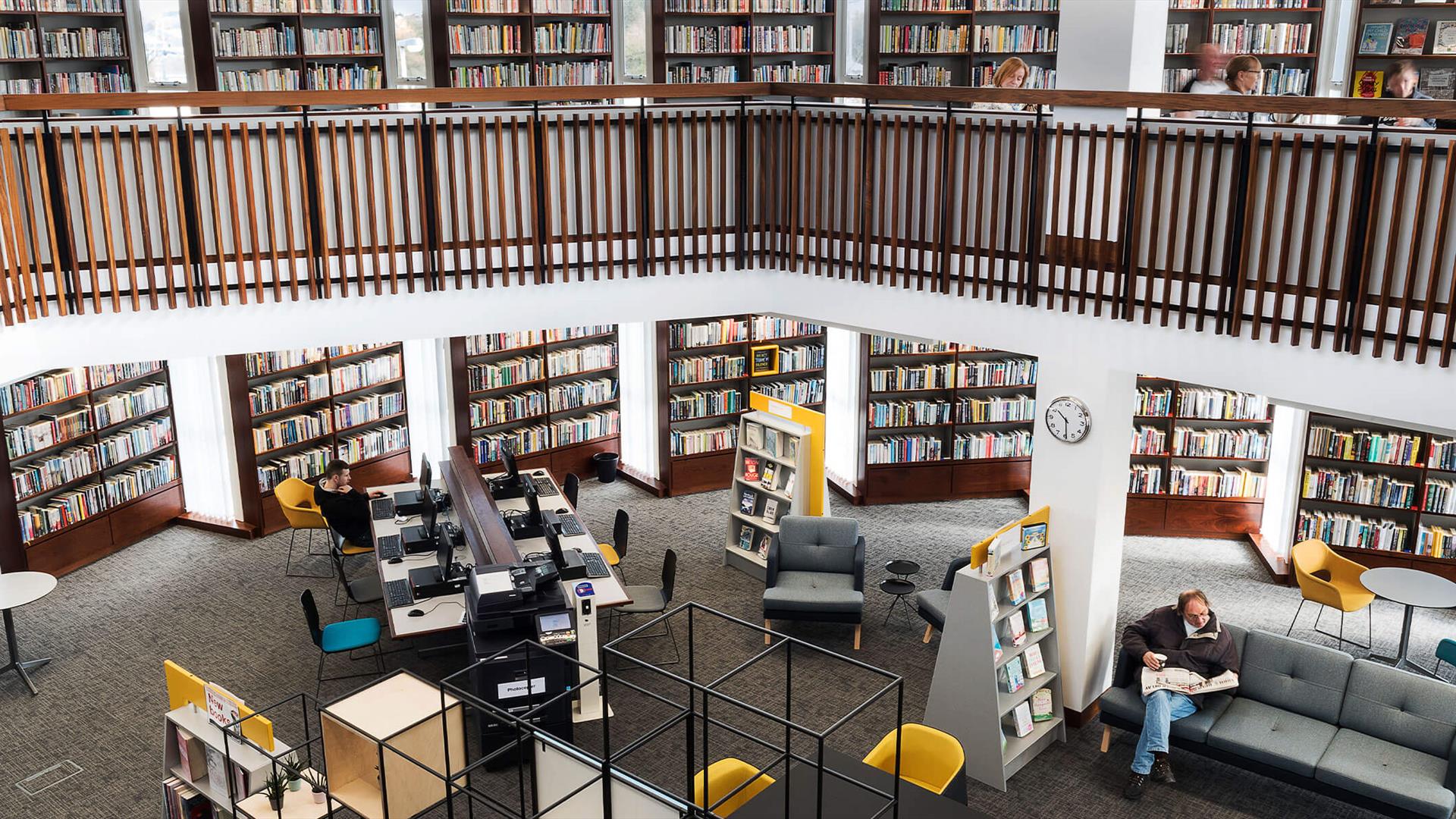 Coleraine library interior