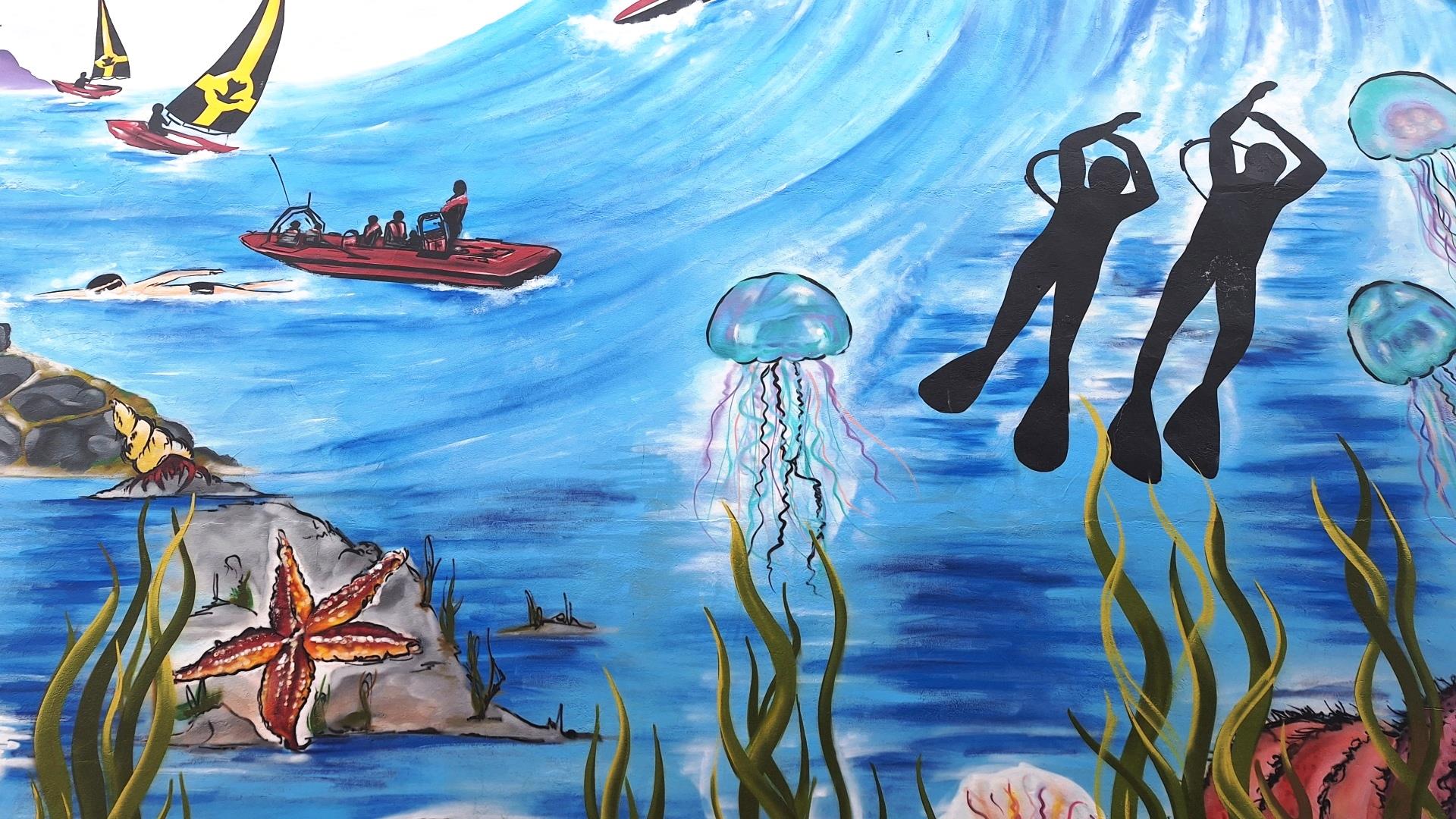 Portrush Mural