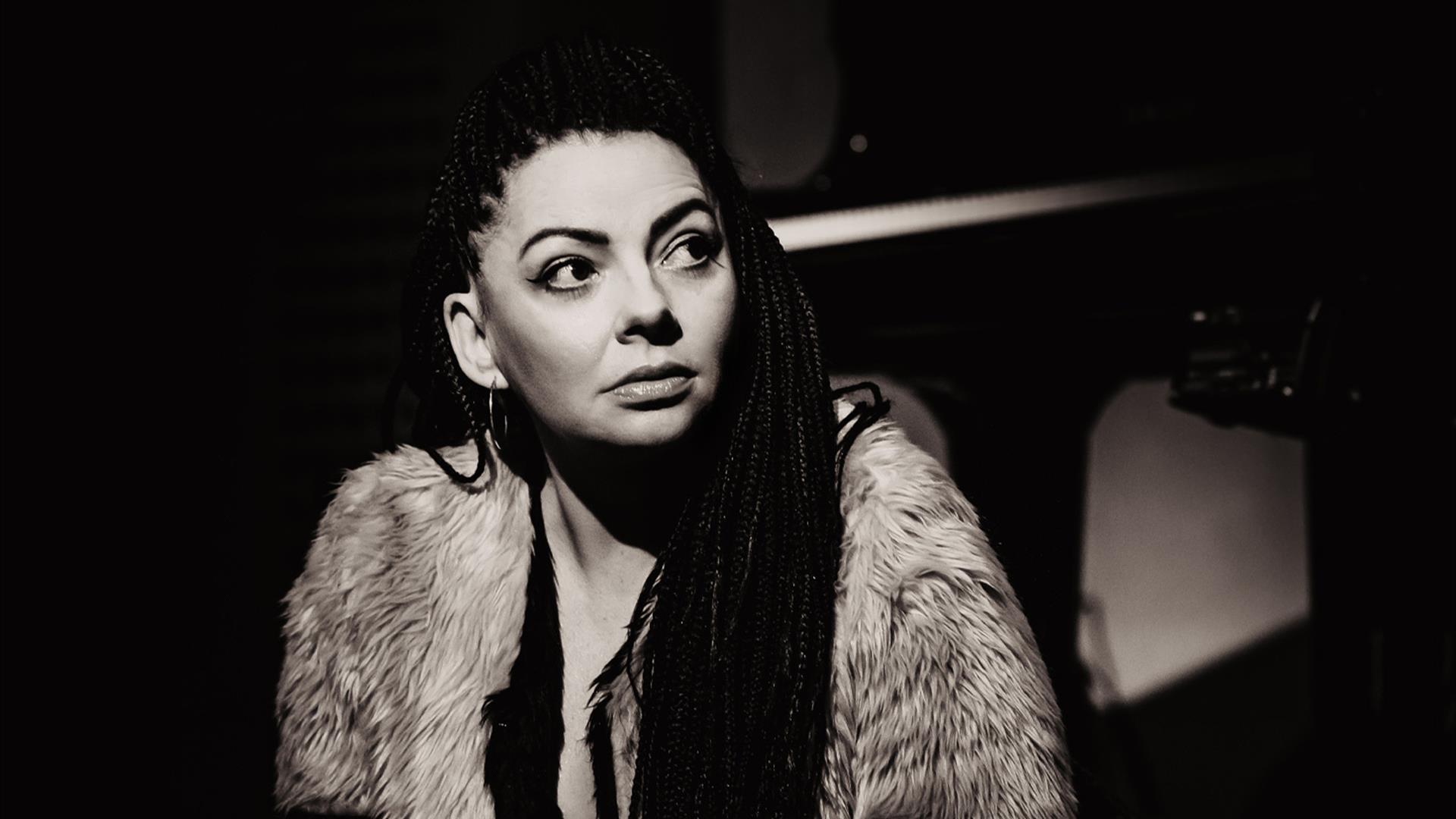 ruth mcginley in black and white