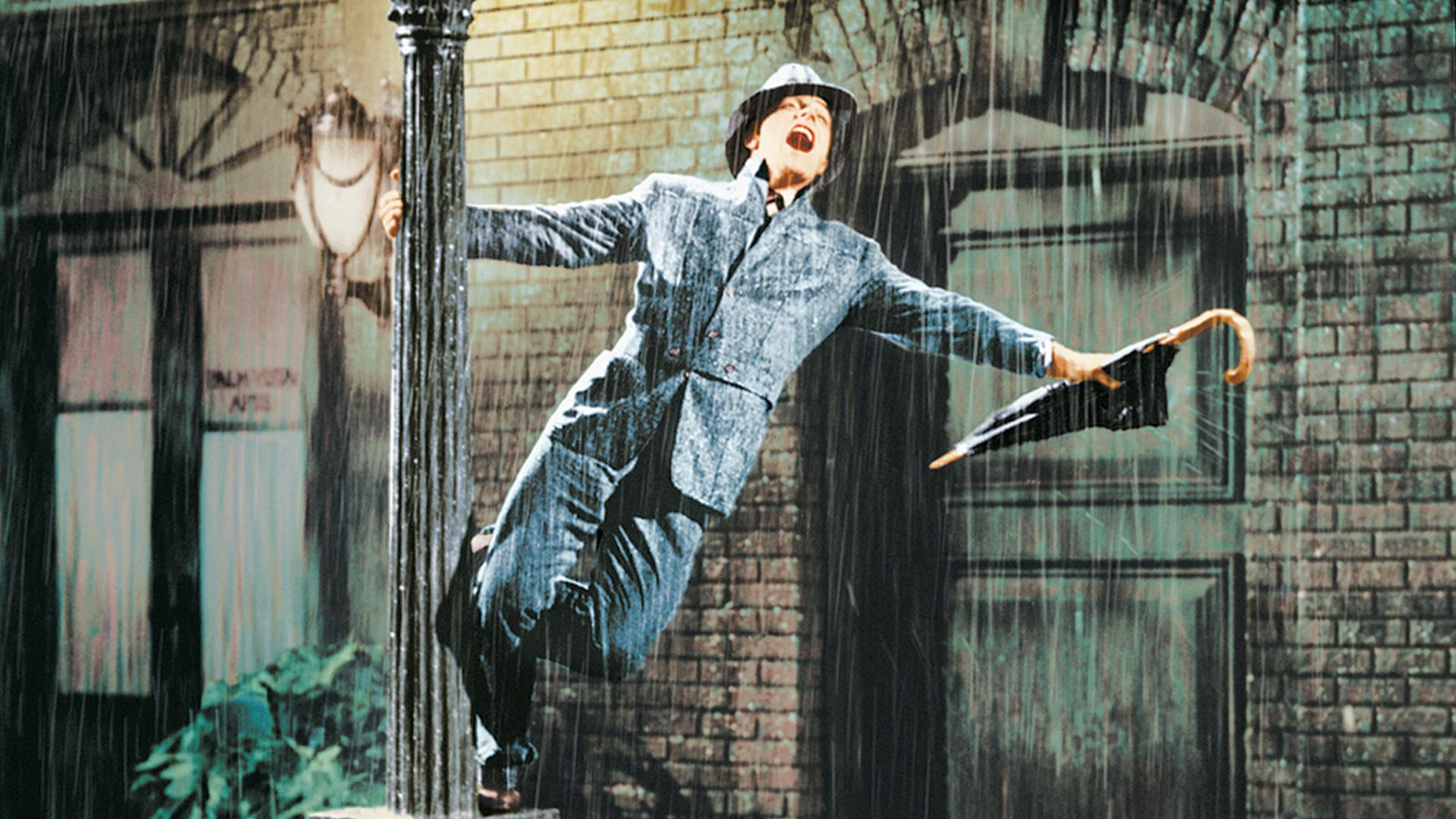 Screenshot from the movie Singing In The Rain.