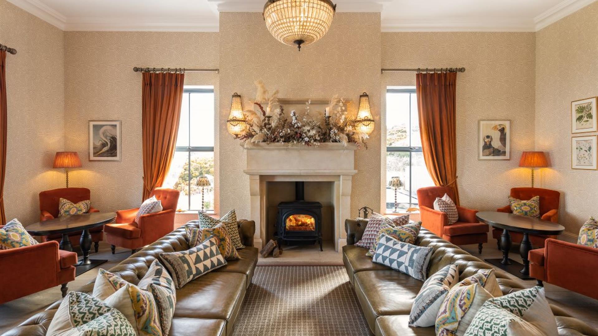 Interior of Velvet room at Salthouse Bar and Restaurant