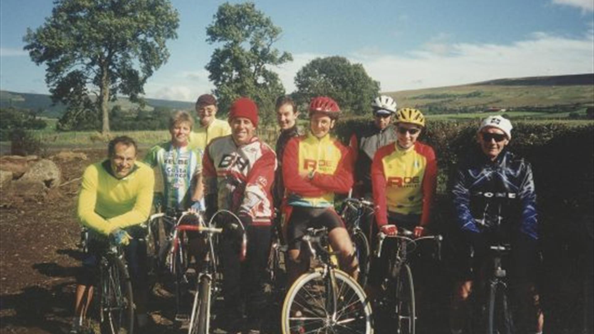 members of the roe valley cycling club