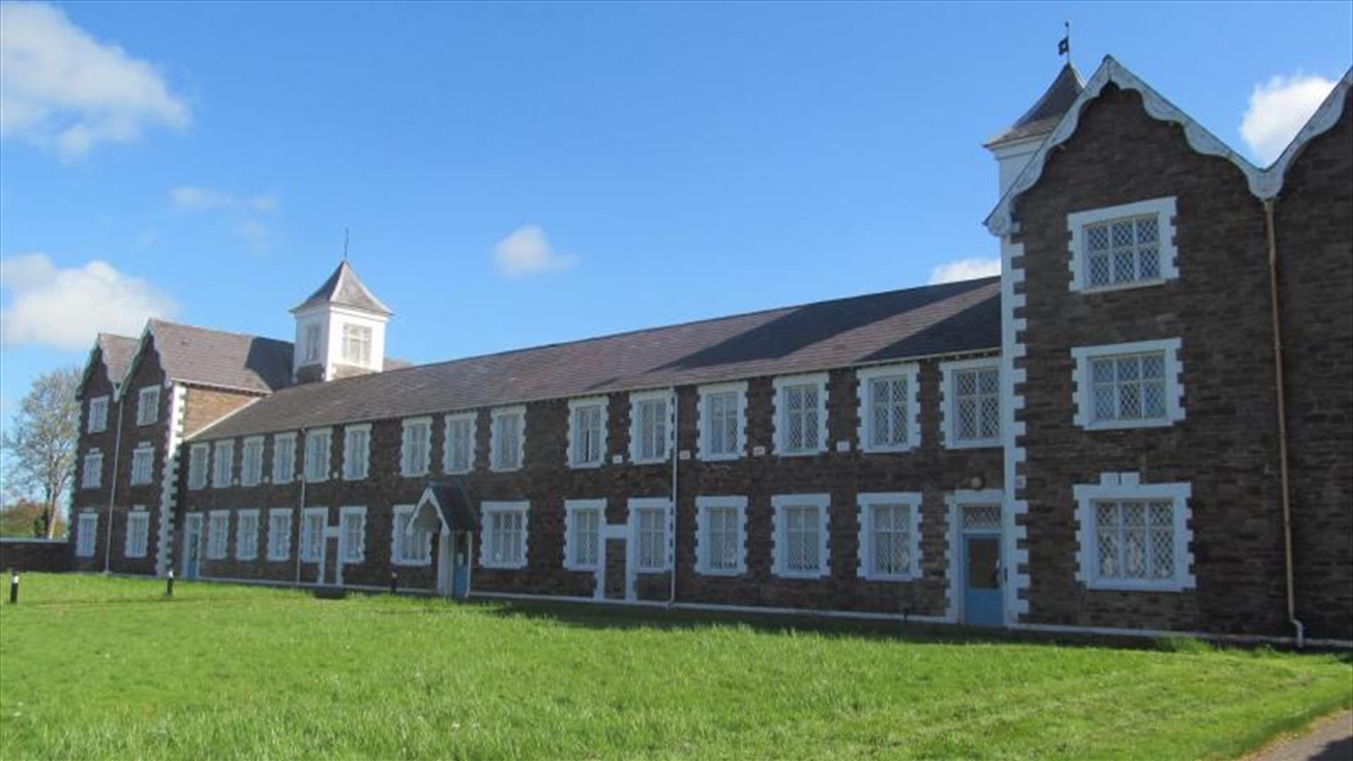 The limavady workhouse in daytime.