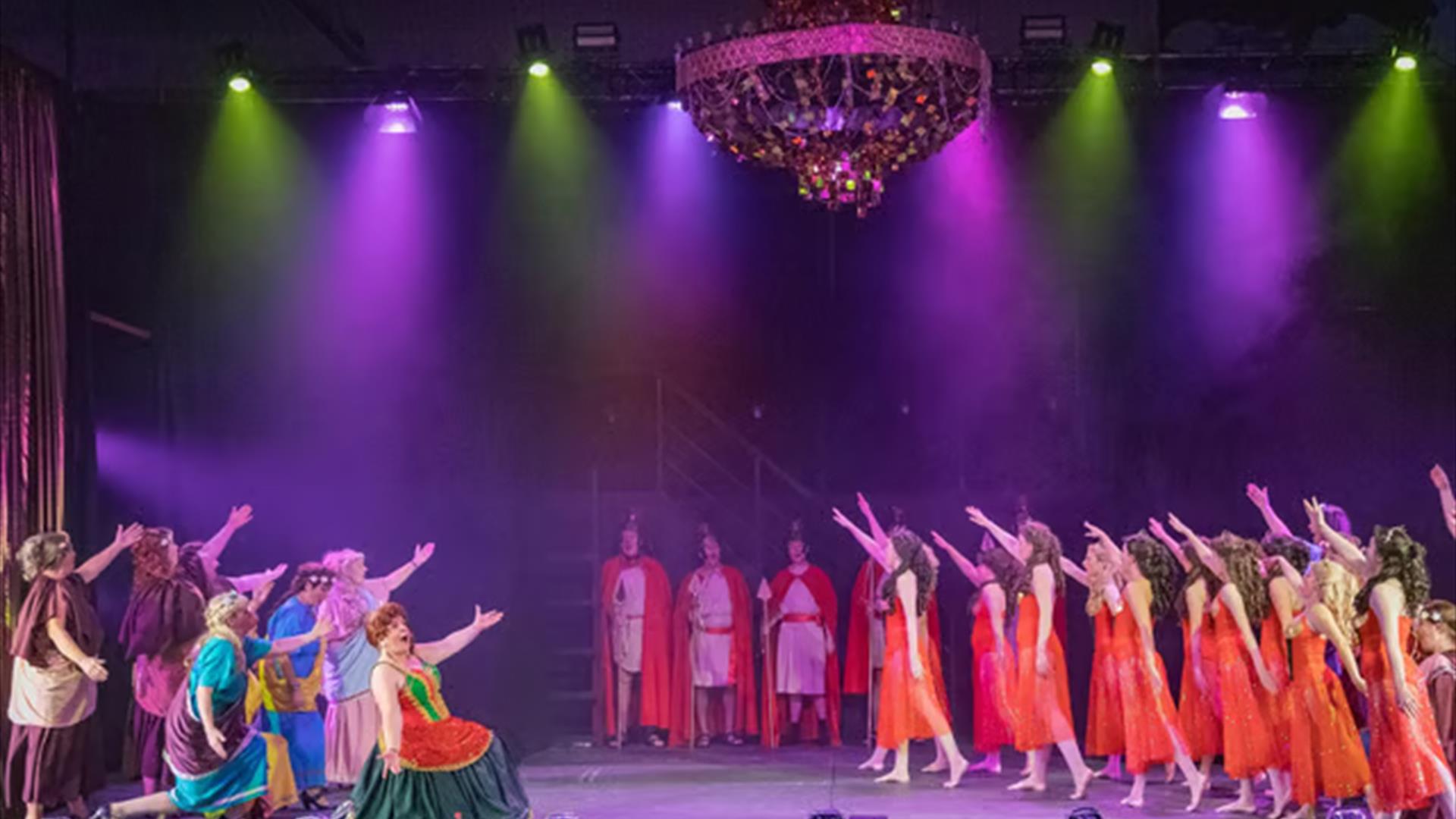 Portrush music society performing on stage.