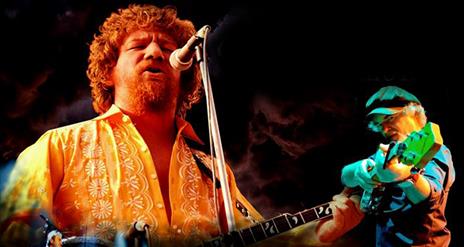 IUmage show pictures of luke Kelly and of tribute performer Chris Kavanagh