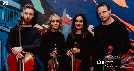 A photograph of Arco String Quartet.