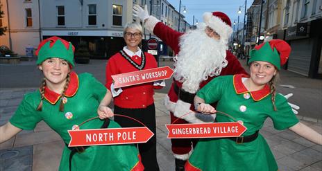 Christmas Light Switch On in Coleraine
