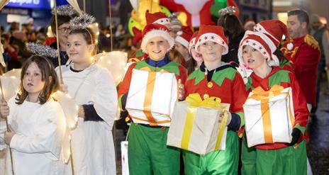 Christmas Light Switch On in Ballymoney