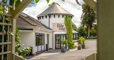 exterior of The Lodge Hotel