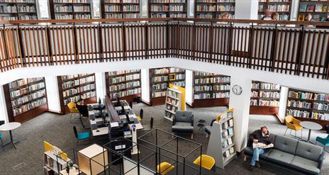 Coleraine library interior