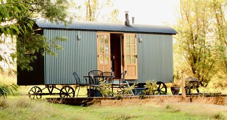 Sundew Hut in late summer