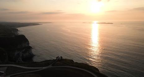 sunset from Magheracross viewpoint
