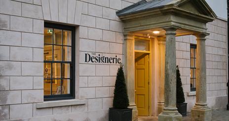 exterior of The Designerie at the Old Courthouse Bushmills