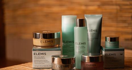 Elemis health care products.