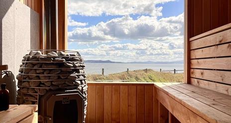 View from Sauna and Sea