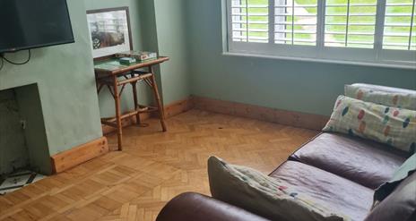 interior of living area at The Little Cottage Ballycastle