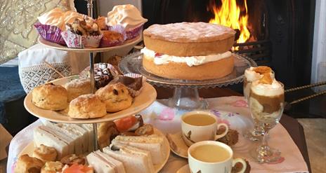 afternoon tea at woodbank house