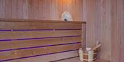 Sauna area