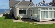 Abeen Atlantic Holiday Homeopilot conservatory with sea views.