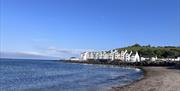 Cushendun Beach on a clear day