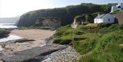 A picture of Ballintoy Beach Cottage situated on secret beach.