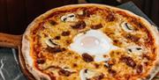 The Safehouse Stone-Baked Brunch Munch Pizza