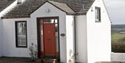 exterior view of the cottage.