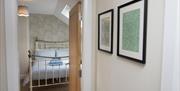 interior of bedroom at Dawn Chorus self-catering cottage