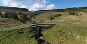 View of bridge on Glendun Road