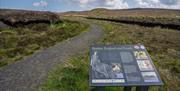 Information placard situated at Altarichard Point