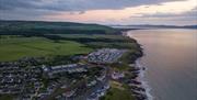 Aerial view of Castlerock