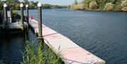 pier on the river bann