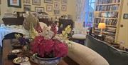 interior of living space at Dromore House