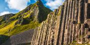 basalt columns at the Giant's Causeway