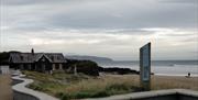 Beachfront view of Rock Ryan House, Castlerock