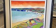 Royal Portrush, painting by Adrian Margey