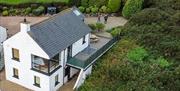 aerial view of exterior of Atlantic Lookout Holiday accommodation