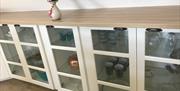 Kitchen units and ample counter space