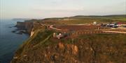 viewing platform and carpark at Magheracross viewpoint