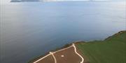 view of Rathlin Island from Portaneevy View Point