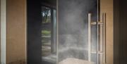 steam room at Dunluce Lodge Spa