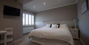 Bedroom with gorgeous Seaview. Beach View. Portstewart Strand. Portstewart Golf Course.