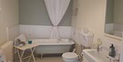 interior of bathroom at Dromore House
