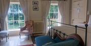 interior of bedroom at Dromore House