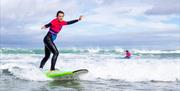 Learn to surf in Northern Ireland