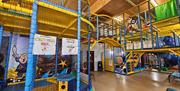 interior of Treasure Island soft play at Joey Dunlop Leisure Centre