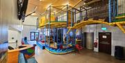 interior of Treasure Island soft play at Joey Dunlop Leisure Centre