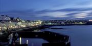 Portstewart promenade at night