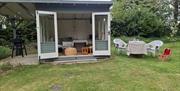 exterior of Garden Room on the grounds of Dromore House
